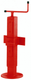 Accessoires attelage et remorque - Accessoires remorque agricole - Béquille manuelle fixation réglable