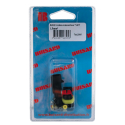 Eclairage, signalisation - Consommables 12/24V - Hf-Kit 2V Connect.M/F 712414/417