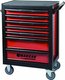 Equipement d'atelier - Manutention - Servante Rouge 7 Tiroirs