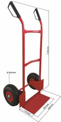 Equipement d'atelier - Manutention - Chariot Diable 200Kg