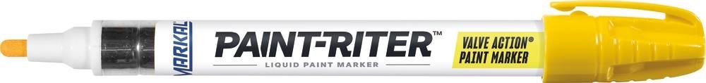 Consommables atelier - Peinture, marquage - Feutre Marquage Ep.4Mm Jaune Permanent
