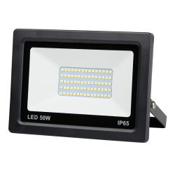 Electricité - Projecteur LED - Projecteur Extra Led Plat 50W Noir