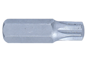 Equipement d'atelier - Outillages à main - Embout tournevis Tamper Torx T60 L:36mm Diamètre:10mm
