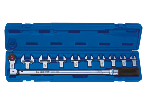 Equipement d'atelier - Outillages à main - Coffret clé à déclenchement 345223DG 60-340Nm + 9 embouts 14X18 PROMO