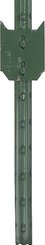 Elevage - Accessoires tubulaires - Piquet en T, acier laqué vert, 1,67 m  (cloture 1,27 m), la palette de 200
