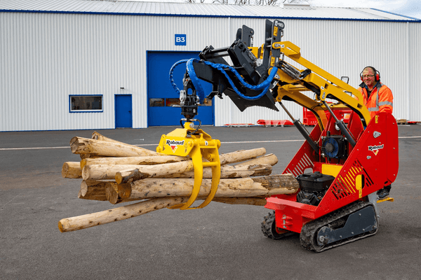 Transport - Porte outils, porte engins - Porte-outils sur chenilles ERKULE