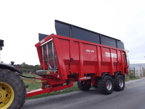 Transport - Remorques agricoles - Benne à fond poussant COBALT