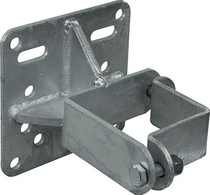 Elevage - Accessoires tubulaires - Bride double 90 mm, support pour abreuvoir