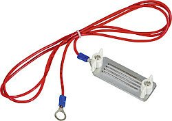 Elevage - Accessoires tubulaires - Cable de raccordement cloture ligne  ruban 40 mm, cosse à fourches 8 mm