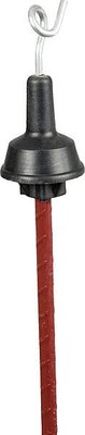 Elevage - Accessoires tubulaires - Isolateur de rechange queue de cochon, pour piquets ovales, les 25
