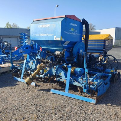Combiné de semis Lemken Zirkon10 + Solitair 9