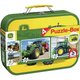 Jouet - Jouet - Boite en métal avec 4 puzzle John Deere - 100 pièces