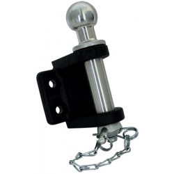 Accessoires attelage et remorque - Accessoires remorque routière - Chape Mixte 3.5T 4 Trous