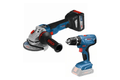 Electroportatifs - Kits - Meuleuse + Perceuse sans fil 18 V 