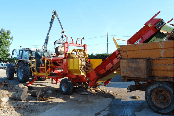 Matériel forestier - Fendeuses à bois - Fendeuse tracteur horizontale F80