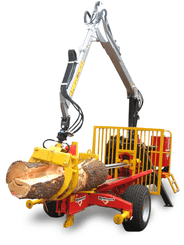 Matériel forestier - Fendeuses à bois - Fendeuse tracteur horizontale F80