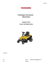 Herbes et entretien - Tondeuse autoportée à batterie - Tondeuse autoportée à batterie RIDER TG 48/72 EBPM