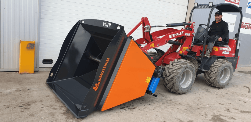 Manutention - Godet - Godet pailleur de logettes BEDDING MASTER