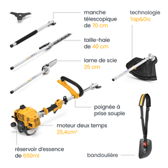 Herbes et entretien - Débroussailleuse thermique - Outil multifonctions thermique MT 330