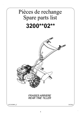 Terre - Motoculteurs - Motoculteur fraise arrière ROTO 404 HD EG