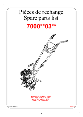 Terre - Microbineuse - Microbineuse MB 35 P