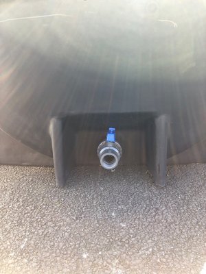 Abreuvement - Cuves - Tonne A Eau 5000 L Noire - Densite 1