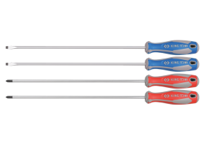 Equipement d'atelier - Outillages à main - Jeu de 4 tournevis à fente et Phillips Longueur 300mm