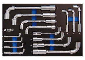 Equipement d'atelier - Outillages à main - Module mousse + PP 15 Clés à pipe 8-32mm PROMO