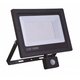 Electricité - Projecteur LED - Projecteur Led Extra Plat 100W Noir Av. Detecteur