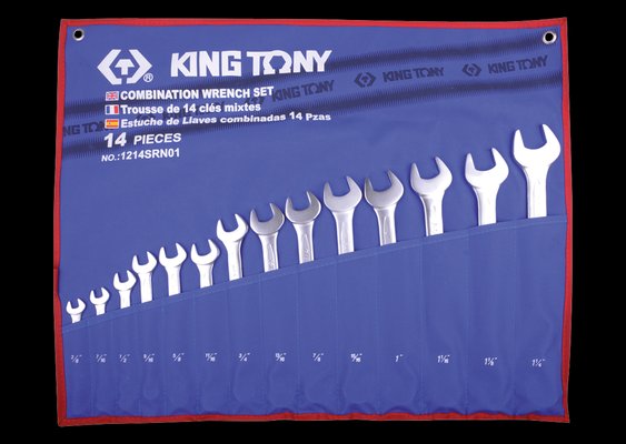 Equipement d'atelier - Outillages à main - Trousse de clés mixtes en pouces 14 pièces PROMO