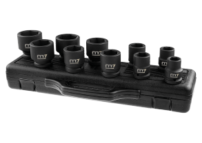 Equipement d'atelier - Outillages à main - M7 - Coffret de 10 douilles impact 3/4" - 19 à 42mm PROMO