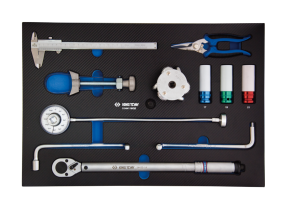 Equipement d'atelier - Outillages à main - Module mousse + PP 11pcs automobile PROMO