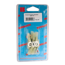 Eclairage, signalisation - Consommables 12/24V - Hf-12Cosses Oeil Thermor.Jaune D.8