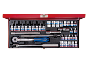Equipement d'atelier - Outillages à main - Coffret 3/8" 34pièces version 12 pans