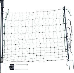 Elevage - Accessoires tubulaires - Porte pour filet électrifié, haut 112 cm largeur= 1,20 m