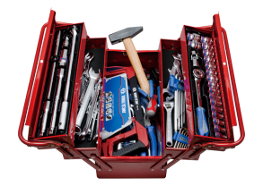 Equipement d'atelier - Outillages à main - Caisse à outils 89 pièces PROMO