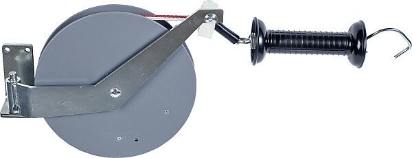 Elevage - Accessoires tubulaires - Enrouleur de rappel Pro 10 m  avec ruban 20 mm
