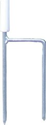 Elevage - Accessoires tubulaires - Piquet en plastique, rond d= 19 mm, hauteur 1,71 m (cloture 1,30 m), pointe
