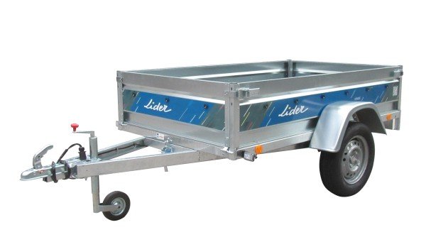 Transport - Remorque bagagère et pros - Remorque bagagère Lider Venise - 205 x 122 x 39 - PTAC 500 kg