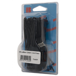 Eclairage, signalisation - Consommables 12/24V - Hf-100 Colliers 2.4X111Mm Noir Uv