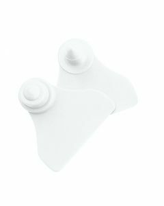 Elevage - Matériel - Boucles de marquage UKAFLEX boucle nue blanche Small+Small par 20
