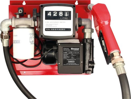 Carburant et transfert - Matériel de transfert - Cuve Stockage Fuel Pehd Dp 1500L Station 230V 60L/Min