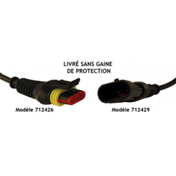 Eclairage, signalisation - Consommables 12/24V - Hf-Kit 3V Connect.M/F 712415/419