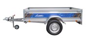 Transport - Remorque bagagère et pros - Remorque bagagère Lider Cadix - 205 x 132 x 39 - PTAC 500 kg
