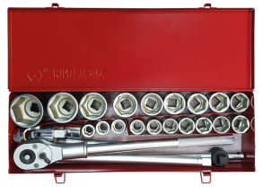 Equipement d'atelier - Outillages à main - Coffret de douilles 3/4" 25 pièces PROMO