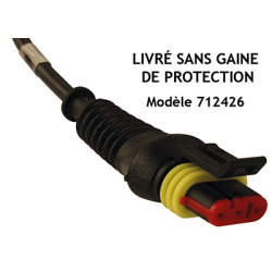 Eclairage, signalisation - Consommables 12/24V - Connecteur Etanche "M" 1.5Mm 3V