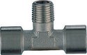 Compresseurs, outils pneumatiques - Accessoires - Raccord En T 1/4" 1Xm/2Xf