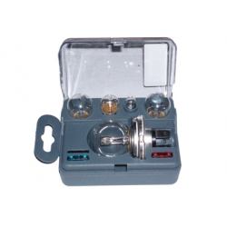 Eclairage, signalisation - Consommables 12/24V - Coffret Lampes Ce(5 Lamp+2Fusib)