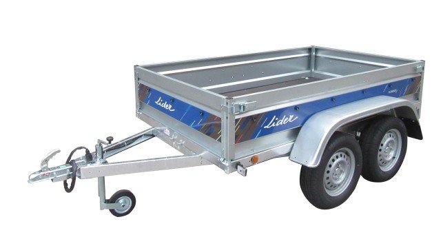 Transport - Remorque bagagère et pros - Remorque bagagère Lider Florence - 233 x 132 x 39 - PTAC 500 kg