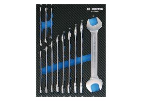 Equipement d'atelier - Outillages à main - Module mousse + PP 12 clés à fourches 6 à 32mm PROMO